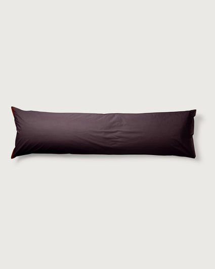bedMATE Pillowcase Cotton Plum Black