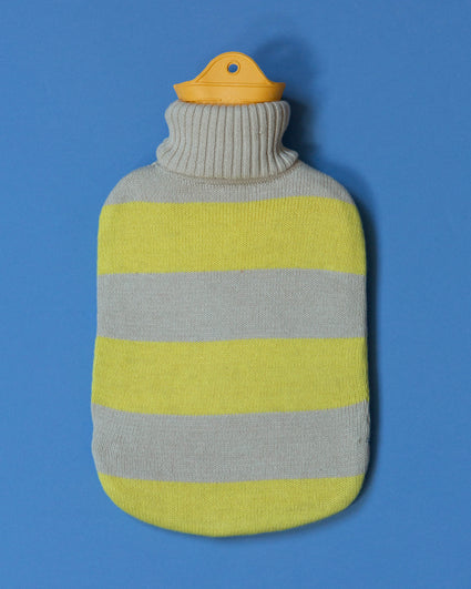 Hot Water Bottle Yellow Beige