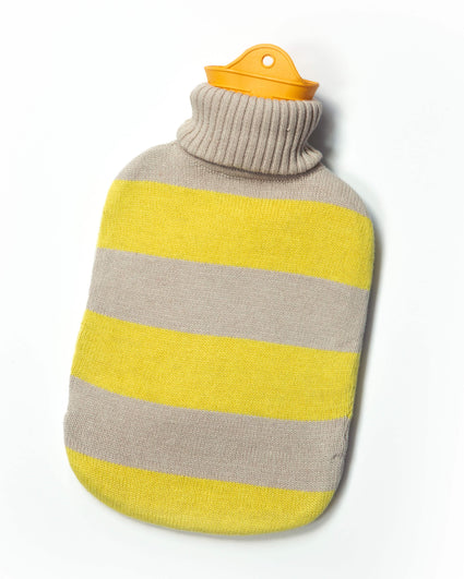 Hot Water Bottle Yellow Beige