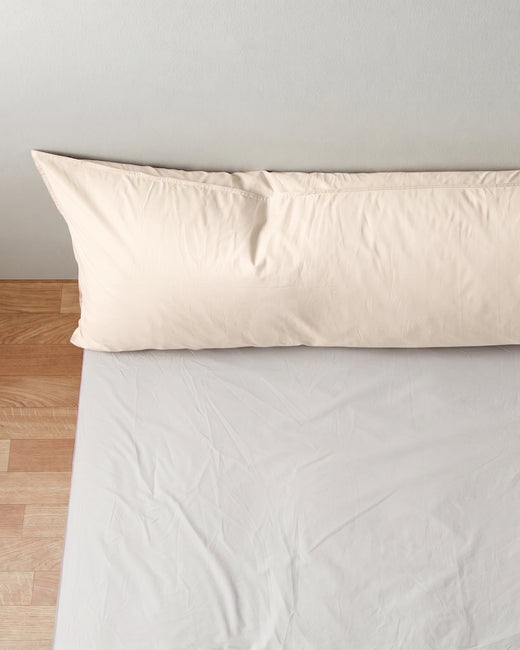 bedMATE Pillowcase Satin Ecru