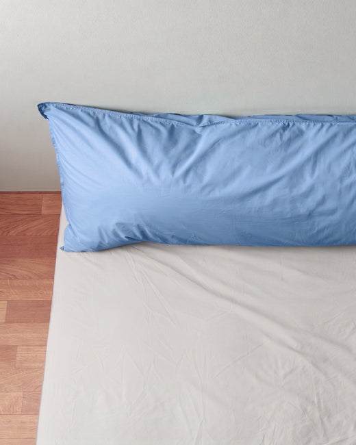 bedMATE Pillowcase Satin Ocean Blue