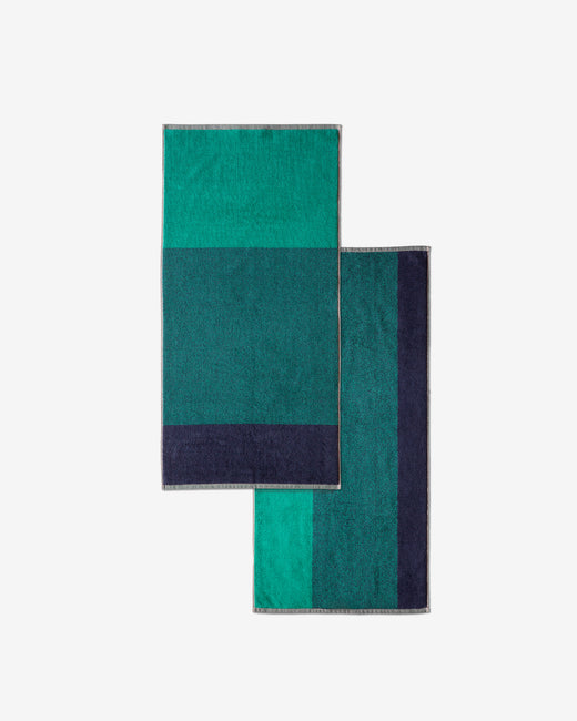 Towel Set Blend Navy Sea Green (2 pc.)