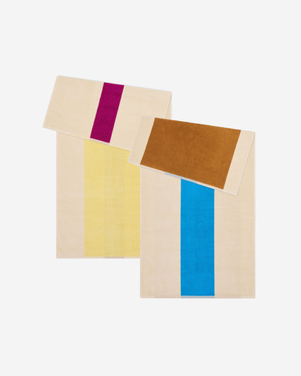 Towel Set Yellow Aqua (2 pcs.)