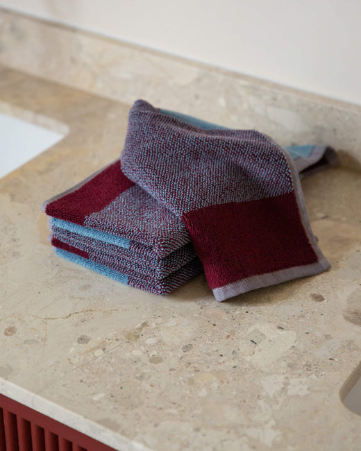 Guest Towel Set Blend Sky Blue Bordeaux (2 pcs.)