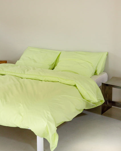 bedMATE Pillowcase Cotton Spring Green