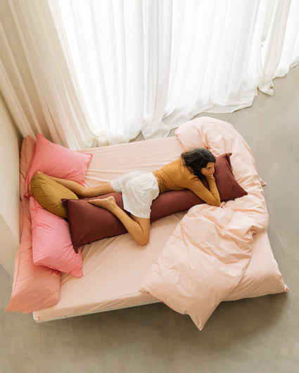 bedMATE Pillowcase Cotton Brique Red