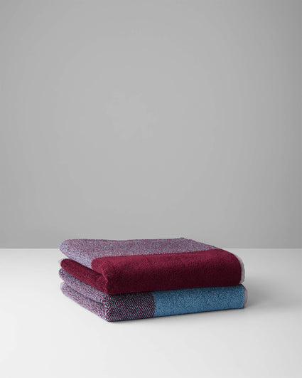 Towel Set Blend Sky Blue Bordeaux (2 pc.)