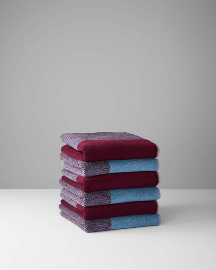 Towel Set Blend Sky Blue Bordeaux (2 pc.)