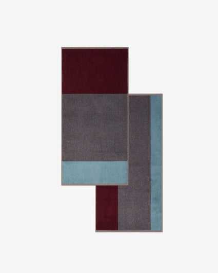 Towel Set Blend Sky Blue Bordeaux (2 pc.)