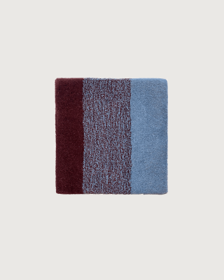 Rug Wool Swatch Sky Blue Bordeaux