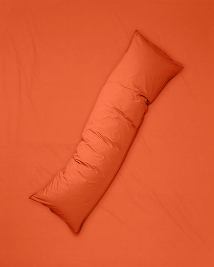 bedMATE Pillowcase Cotton Poppy Orange
