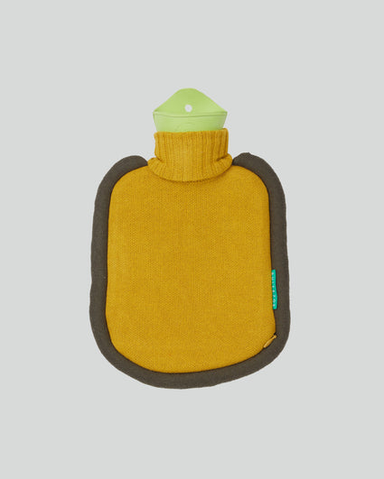 Mini Bumper Hot Water Bottle Mustard