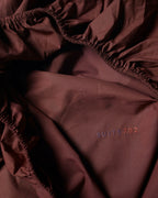 Hoeslaken Katoen Brique Red - SUITE702